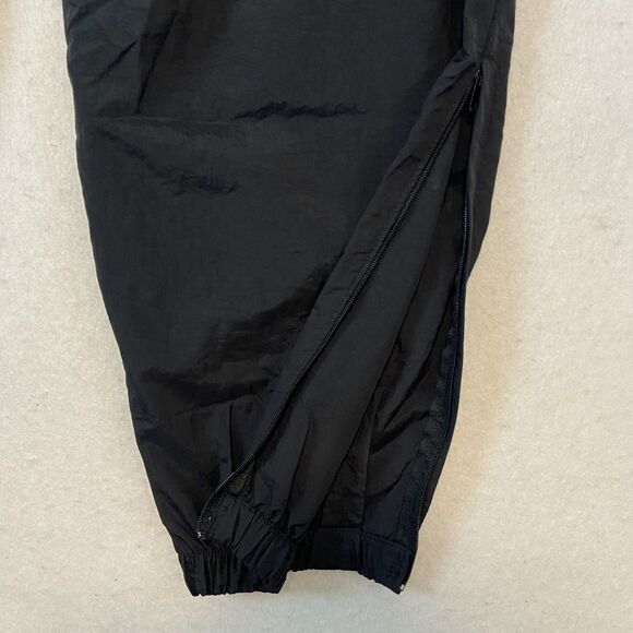 Vintage 90s Nike Black Windbreaker Track Pants Men's XL Drawstring Gorpcore - Picture 5 of 11